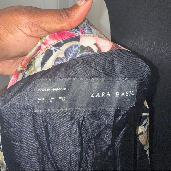 Zara Floral Women's Blazer - Picture 8 of 8